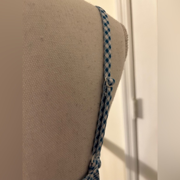 Kaileigh Sleeveless Gingham Wrap Dress NWT!! - Picture 16 of 16